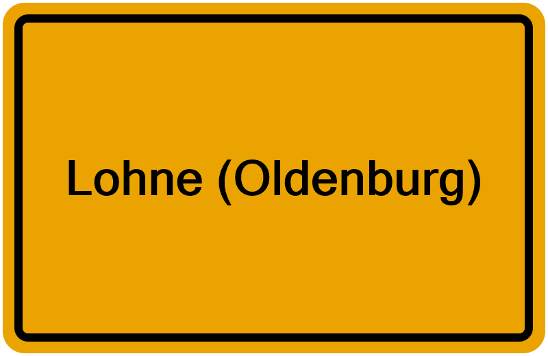 Handelsregisterauszug Lohne (Oldenburg)